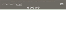 Tablet Screenshot of marciacampbell.com